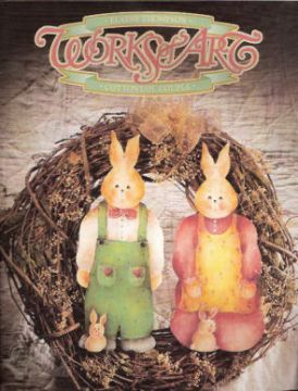 Works of Art: Cottontail Couple - Elaine Thompson - OOP