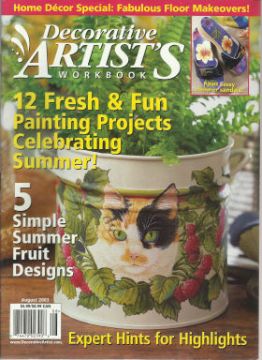 Decorative Artist's Workbook - 2003 August