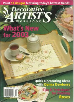 Decorative Artist's Workbook - 2003 February