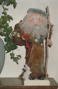 Father Christmas Nutcracker Painting Instructions - Felecia Weston - OOP