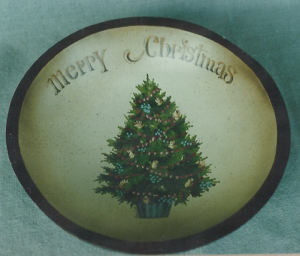 Christmas Tree Bowl - Susie Saunders - OOP