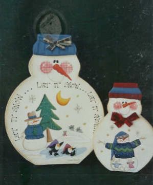 Peter, Paul and Pals Snowman Paper Mache Boxes - Laurie Speltz