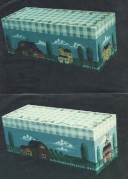 Americana Double Recipe Box - Ruth Dolson