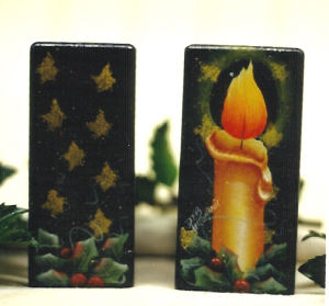 Candle Salt and Pepper Shaker - Deborah Hromanik