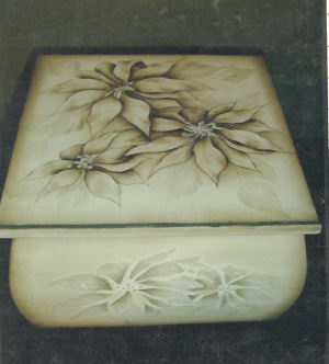 Poinsettias in Sepia - Patti Norrish