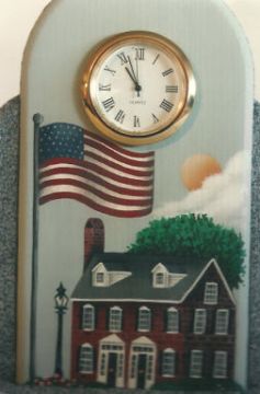 Americana Clock - Catherine Holman