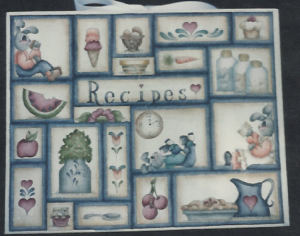 Canvas Recipe File Sampler - Karen Chase