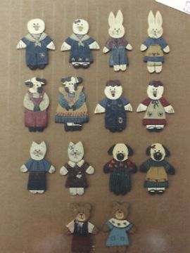 Animal Friends Buttons and Pins - Susan Fouts