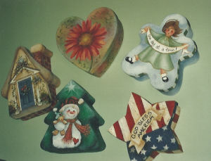 Bonnyes Paper Mache Boxes - Bonnye Isenhower