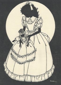 Girl and Her Dolly - Kumi Pickford