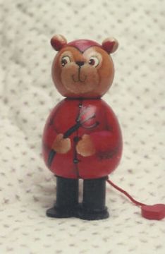 Apple Belly Devil Bear - Debbie Kaput