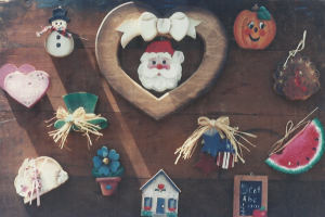 Changeable Seasonal Heart Welcome - Carol Mays