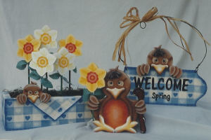 Welcome Spring Robin - Brenda Ann Oveson