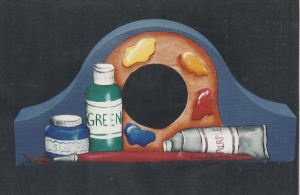 Artistic Gathering Clock - Cindy Rippe