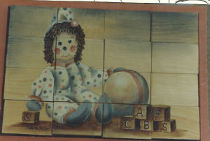 Ashley's Clown - Jo Ann Sewell