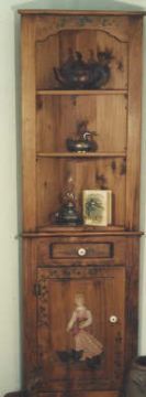 Colonial Corner Cupboard # DC2 - Jean Zawicki