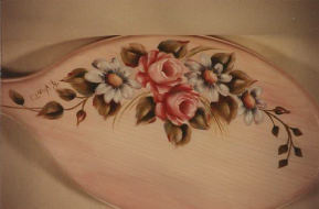 Chippendale Hand Mirror - Ruth Ann Van Til
